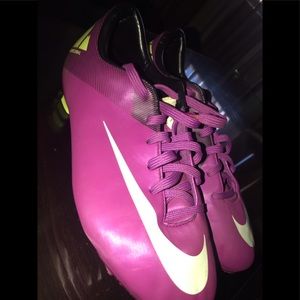 Nike Size Rare Mercurial II FG Purple with white